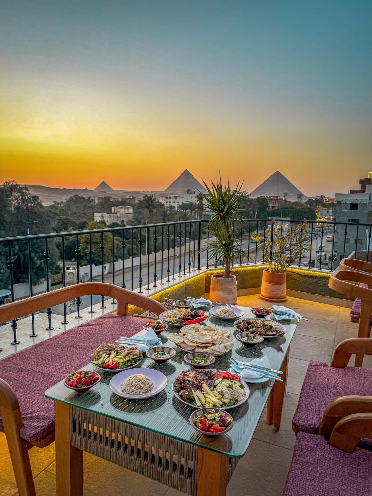 Almas Pyramids Hotel Kafret el-Gabal 外观 照片