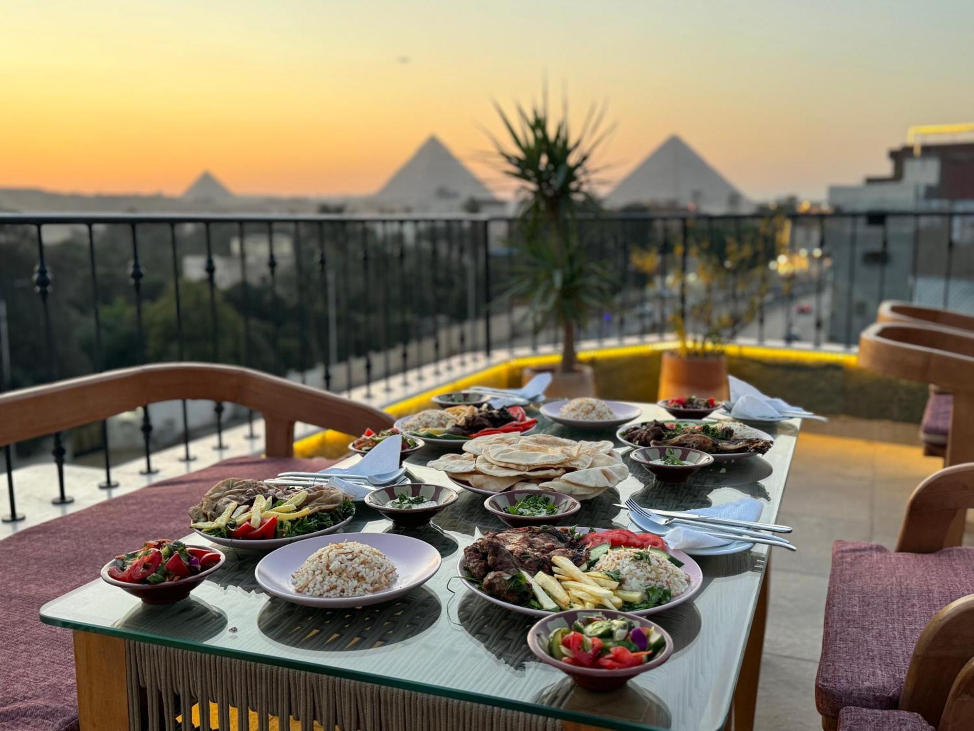 Almas Pyramids Hotel Kafret el-Gabal 外观 照片