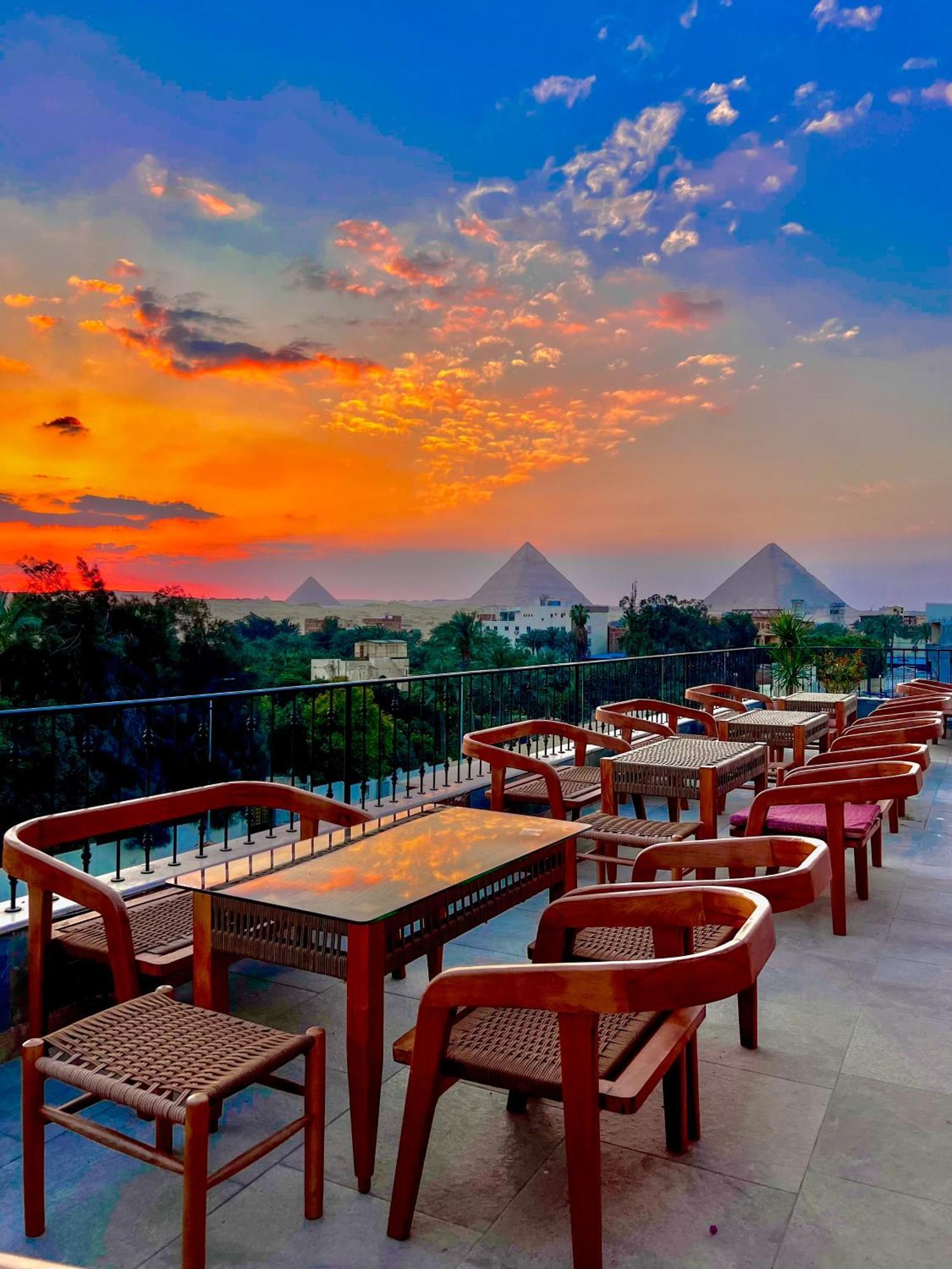 Almas Pyramids Hotel Kafret el-Gabal 外观 照片