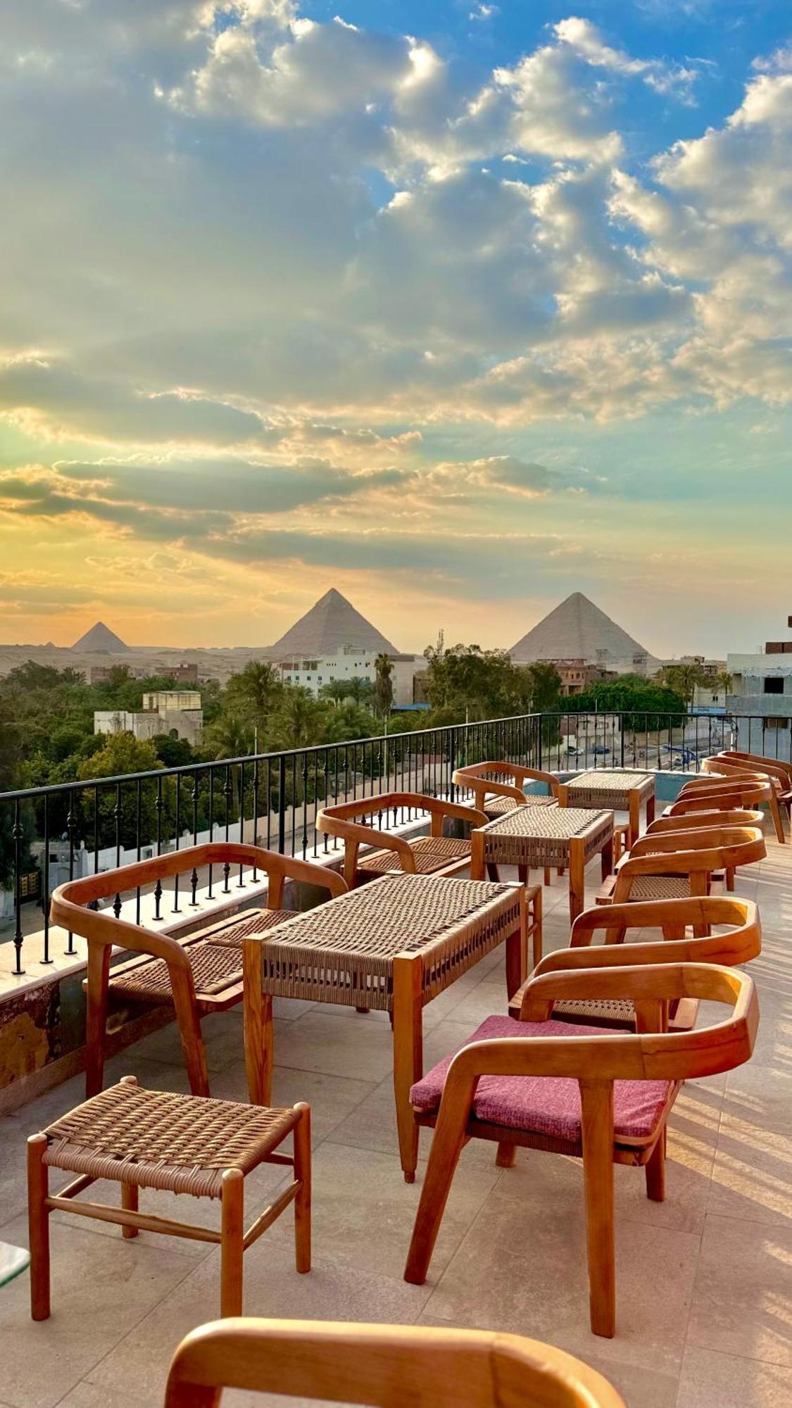 Almas Pyramids Hotel Kafret el-Gabal 外观 照片