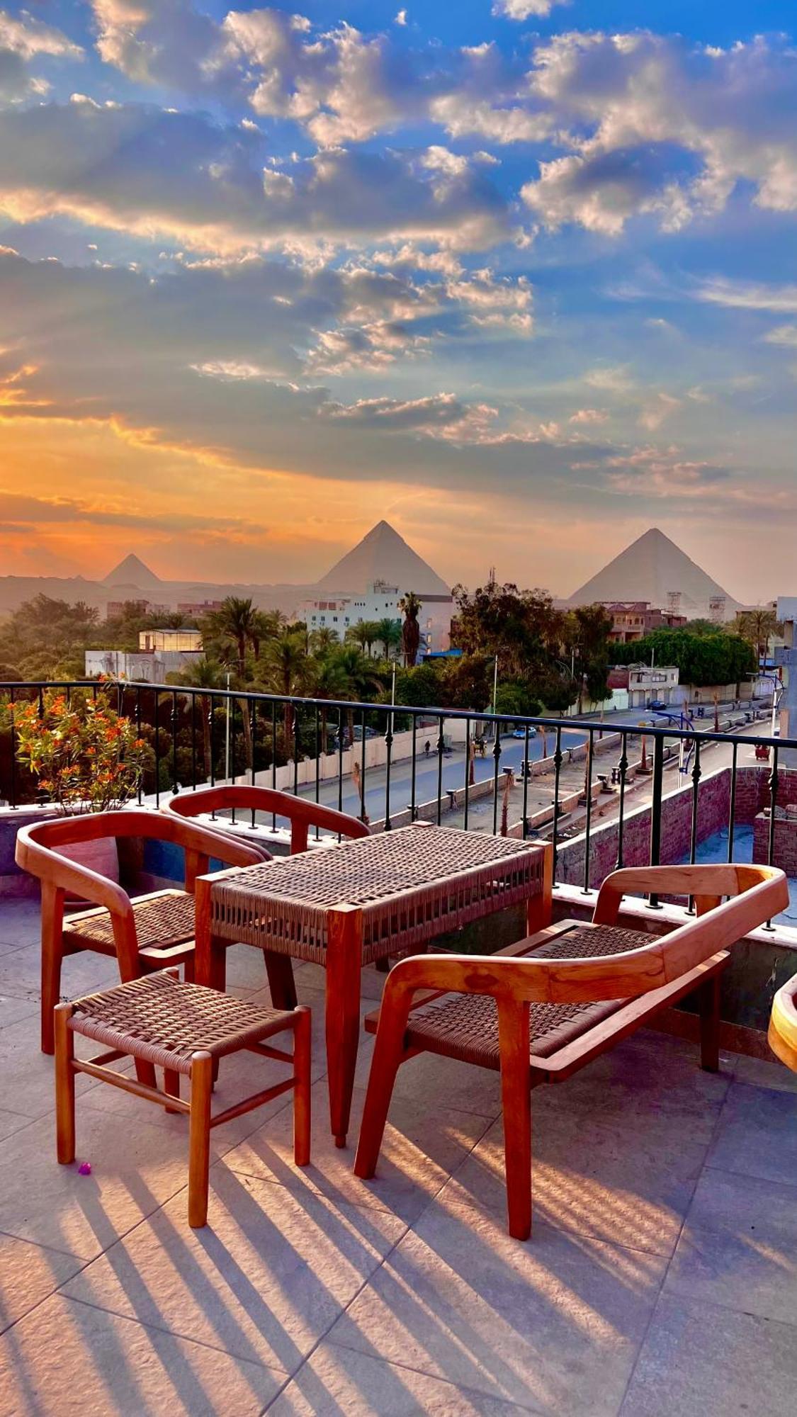 Almas Pyramids Hotel Kafret el-Gabal 外观 照片