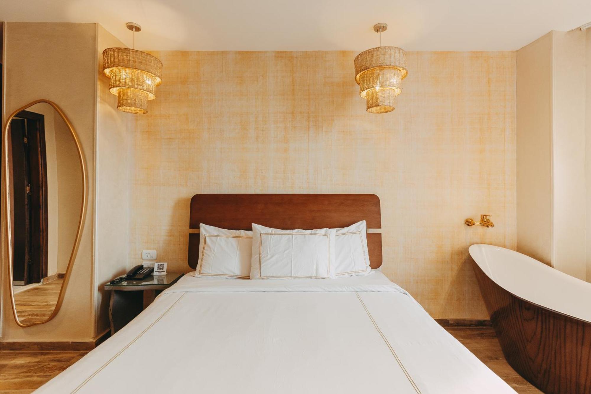 Almas Pyramids Hotel Kafret el-Gabal 外观 照片