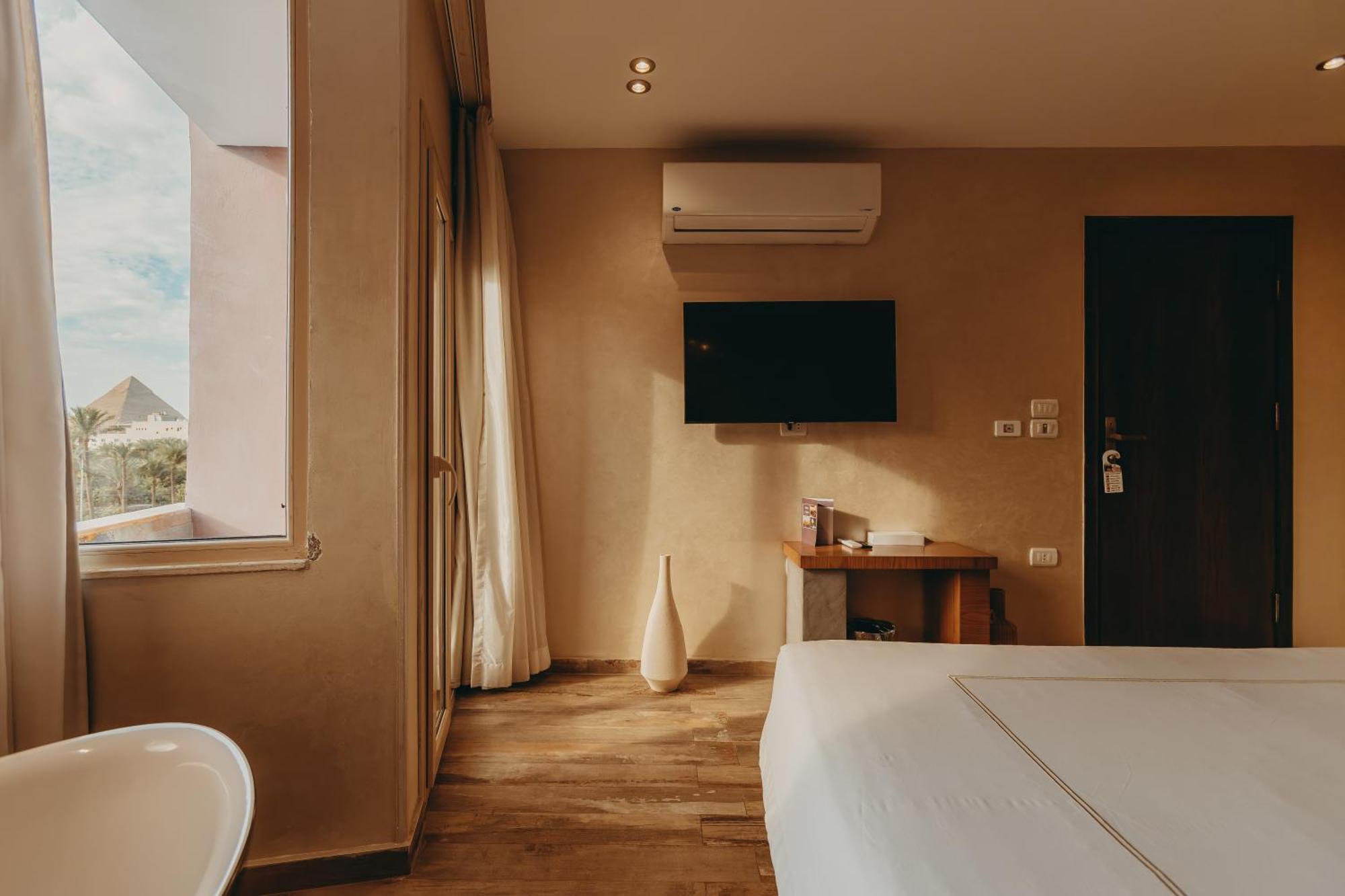 Almas Pyramids Hotel Kafret el-Gabal 外观 照片