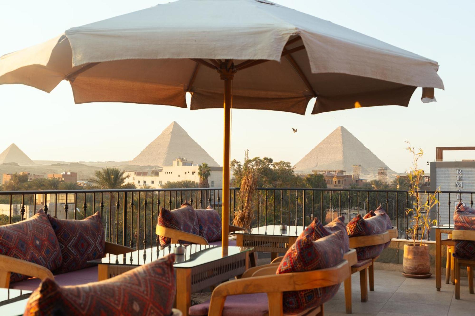 Almas Pyramids Hotel Kafret el-Gabal 外观 照片