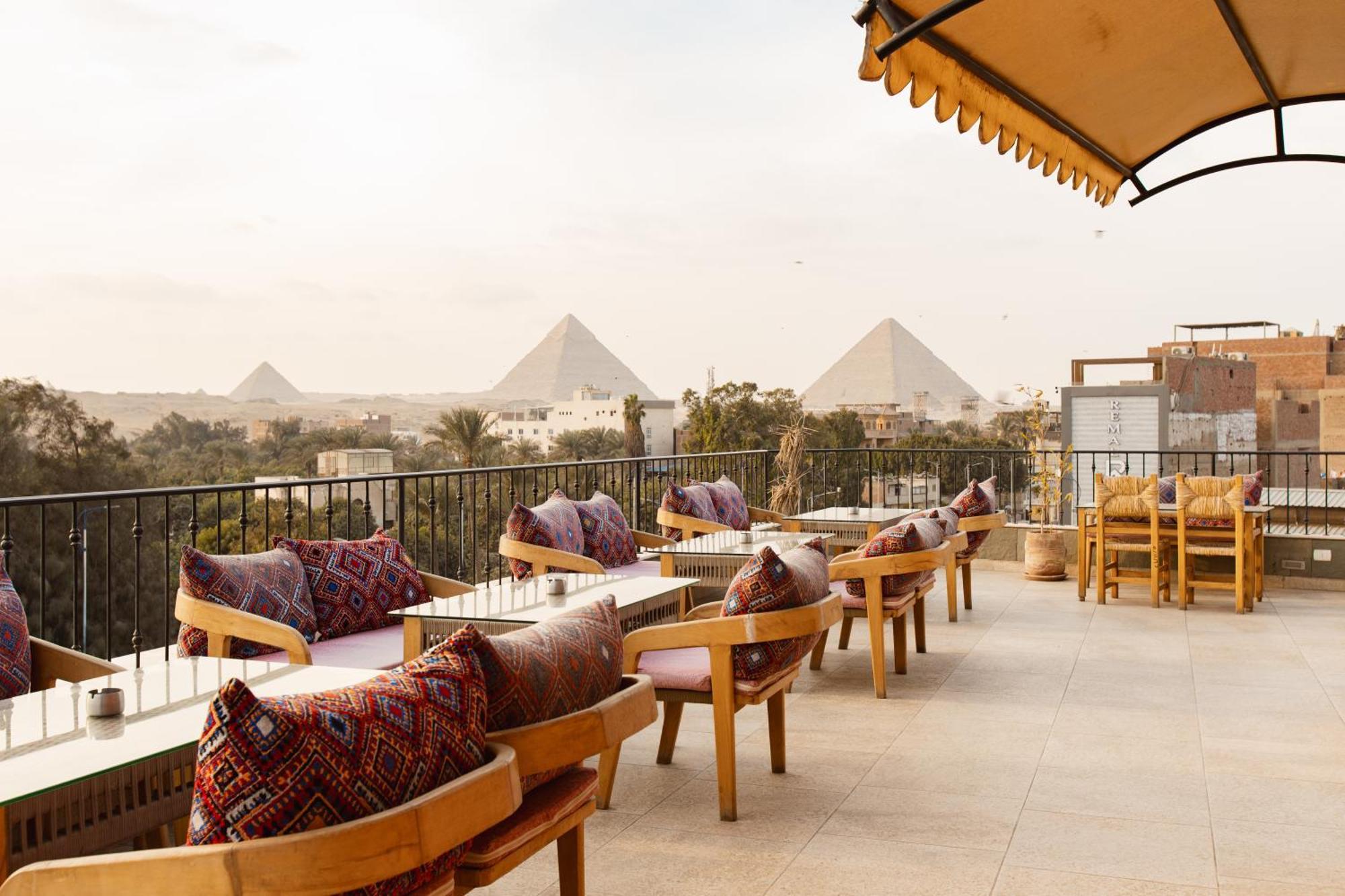 Almas Pyramids Hotel Kafret el-Gabal 外观 照片